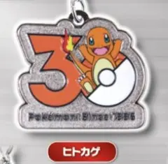 ポケモン 30周年メタルチャームマスコット ヒトカゲ