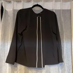 ダークグレー Mサイズ 長袖シャツ　オリヒカ