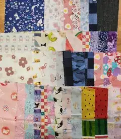 きなこ様　専用　ダブルガーゼ　はぎれセット⑧　【大小いろいろ】