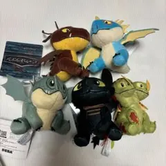 実写映画　ヒックとドラゴン　マスコット 全5種セット