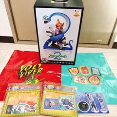 Happyくじ『ズートピア2』 6点セット ニック ジュディ フィギュア