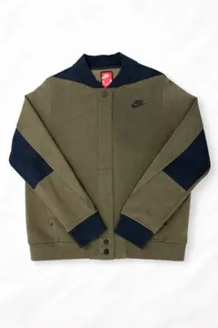 Nike ナイキ スウェットジャケット L オリーブグリーン カーキ ジャンパー