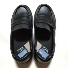 ZARA キッズローファー ブラック　33