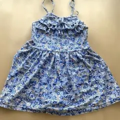 花柄ワンピース水着　120 マーキーズ