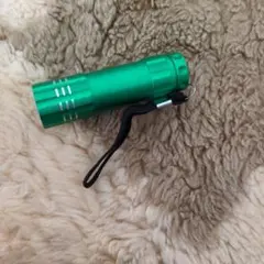 ミニハンディライト☆ 緑色☆ストラップ付き