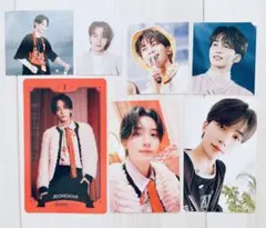 SEVENTEEN ジョンハン トレカ ステッカー 7点セット