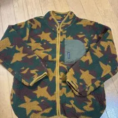 Moujonjon フリースジャケット 130サイズ 迷彩
