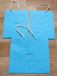 Tiffany & Co. ターコイズブルー 紙袋 3枚セット まとめ売り
