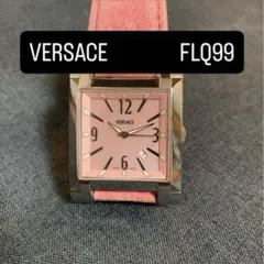 レア　VERSACE FLQ99 ピンクシェル文字盤　リザードベルト　腕時計のサムネイル