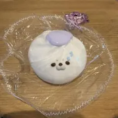 スクイーズ　ninnydiy 肉まんアザラシ　紫