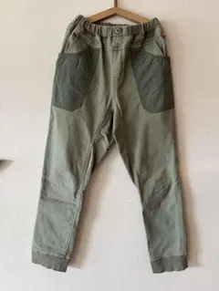 BREEZE カーゴパンツ 150サイズ オリーブグリーン
