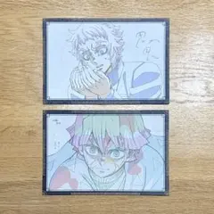 鬼滅の刃 ポストカード 善逸 獪岳 2枚セット