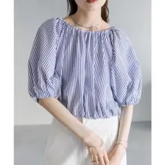 【mystic】バックシャンバルーンブラウスのサムネイル