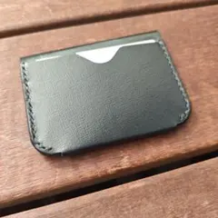 ブラックホースレザーパスケース・定期入れ