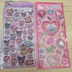 うるちゅるポップシール　キラキラジュエルシール サンリオキャラクターズ