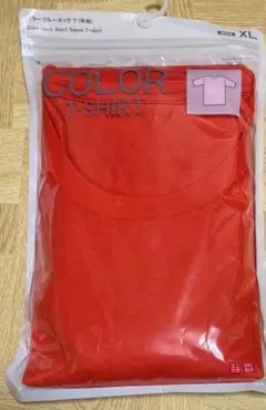 ユニクロ　メンズ　カラークルーネックTシャツ　半袖　XL