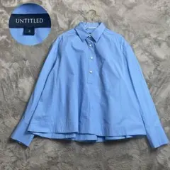 UNTITLED タイプライター テントシャツ ブルー 25SS 完売品 UNTITLED タイプライター テントシャツ ブルー 25SS 完売品 - メルカリ