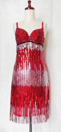 ☆新品タグ付き☆ 社交ダンス ラテンドレス