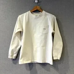 THE NORTH FACE アイボリー 長袖カットソー160