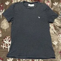 Abercrombie & Fitch ストライプ Tシャツ XS メンズ