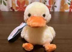 【ペタペタアヒル隊】ぬいぐるみキーホルダー たまごちゃんのサムネイル