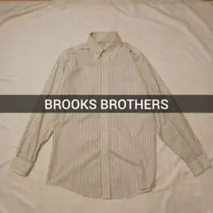BROOKS BROTHERS ボタンダウンシャツ 15 M ホワイト