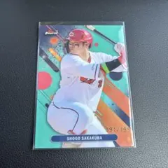 topps 2025 finest 坂倉将吾　199枚限定