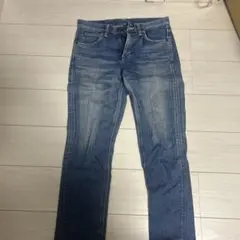 Lee 日本製ライトブルーデニムストレートパンツ