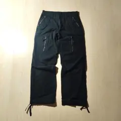 【希少レア】00s AIRWALK ギミック パラシュート カーゴ パンツ 黒