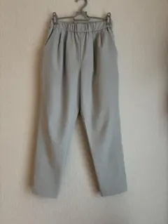グレー ウエストゴム カジュアルパンツ サイズF
