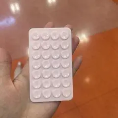 吸盤付き スマホスタンド ピンクのサムネイル