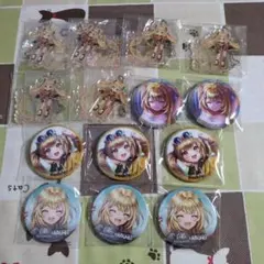 白猫プロジェクト ルウシェ 缶バッジ アクリルスタンド まとめ売り ホログラム缶バッジ(57mm)「白猫プロジェクト」01/ハロウィンver