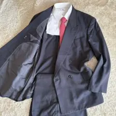 Paul Smith ダークグレー ストライプ ビジネススーツ - メルカリ
