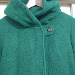 niko and ... グリーン コート ニコアンド フード付き