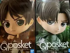 QPOSKET　 進撃の巨人　 エレン　 リヴァイ