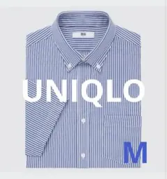 【美品】❤️ユニクロ　UNIQLO ノーアイロンシャツ　半袖