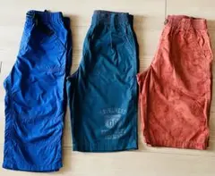 ハーフパンツ3本セット 150