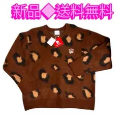 サンリオ　ハローキティー　セーター　LL ニット セーター ブラウン