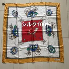 シルク100% スカーフ