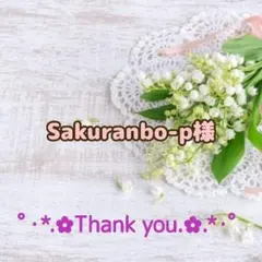 ★Sakuranbo-p様専用出品★