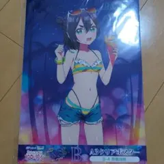 とらぶるダークネス A3サイズ クリアポスター 西連寺春菜 デザイン