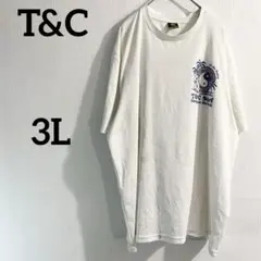 T&C タウン&カントリー サーフ Tシャツ 白 陰陽ロゴ タウカン ハワイのサムネイル