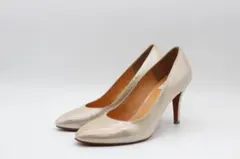 57■ランバン オンブルー ラウンドプレーンパンプス 24ｃｍ 상태좋음