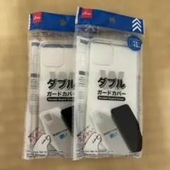 iPhone 12/12 Pro ダブルガードカバー クリア