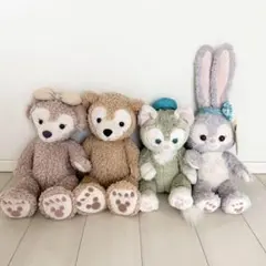 ディズニーシー　ダッフィーフレンズ　ぬいぐるみ　ダッフィー シェリーメイ