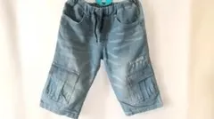 BA=TSU XST LIMITED ハーフパンツ デニムブルー　160　㊺