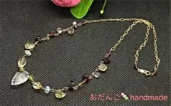 A-272クリスタルリーフのキラキラネックレス( ^ω^ )