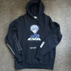 専用　激レア　レジェンダ　エヴァンゲリオン　コラボ　パーカー　アニメ　大人気　黒