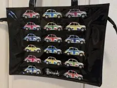 【美品】Harrods ハロッズ トートバック 車 クーパー