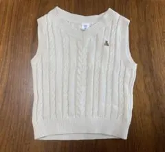 GAP⭐︎ケーブルセーターベスト　90cm